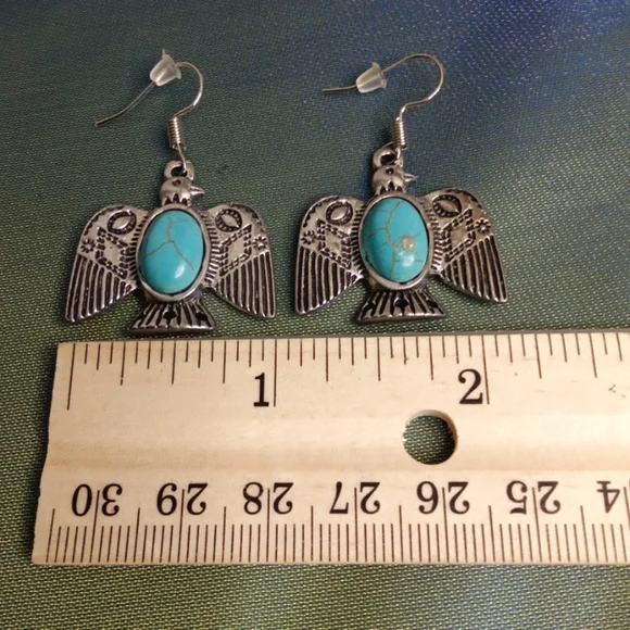 Spirit of the Sky Thunderbird Earrings 🕊️🕊️ 🕊️ - Picture 7 of 7